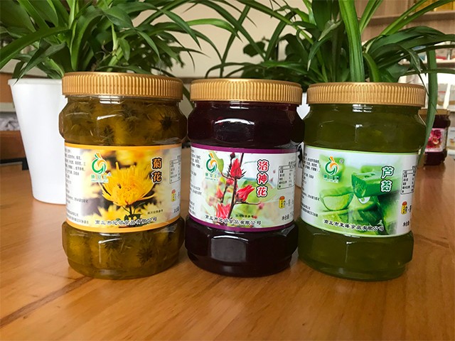 菊花花茶、洛神花花茶、蘆薈花茶